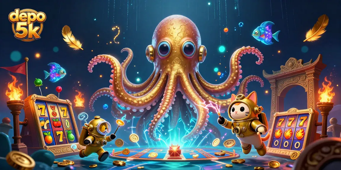 Engage with exciting depo 5k slots in an ultra-detailed underwater treasure adventure.